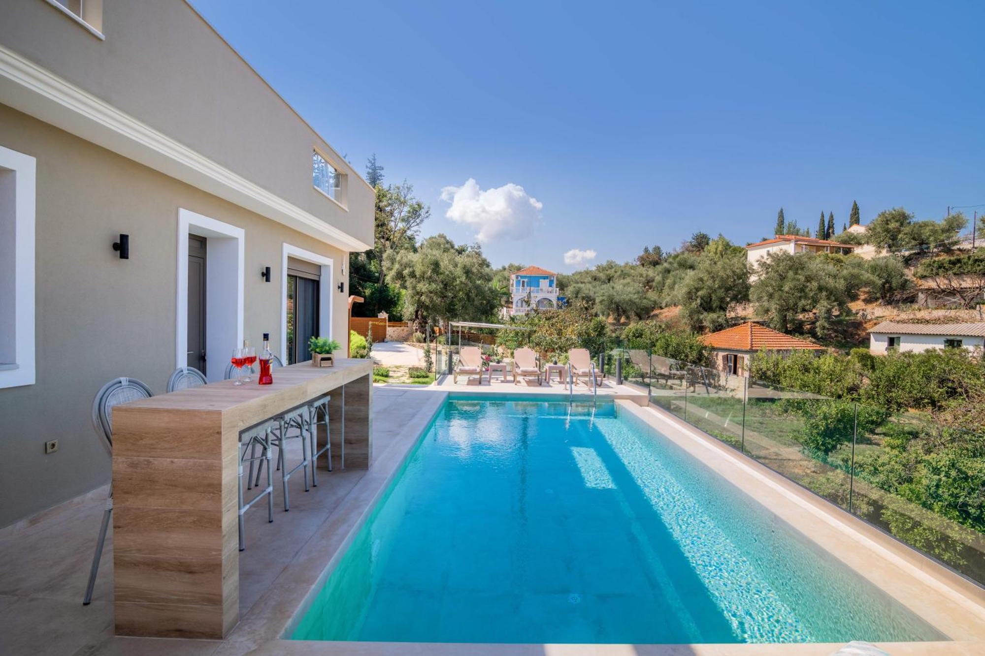 Lazai Villa Kato Yerakarion ภายนอก รูปภาพ